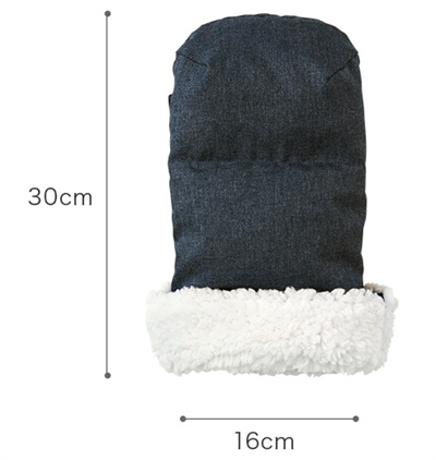 Airbuggy handwarmer earth blauw