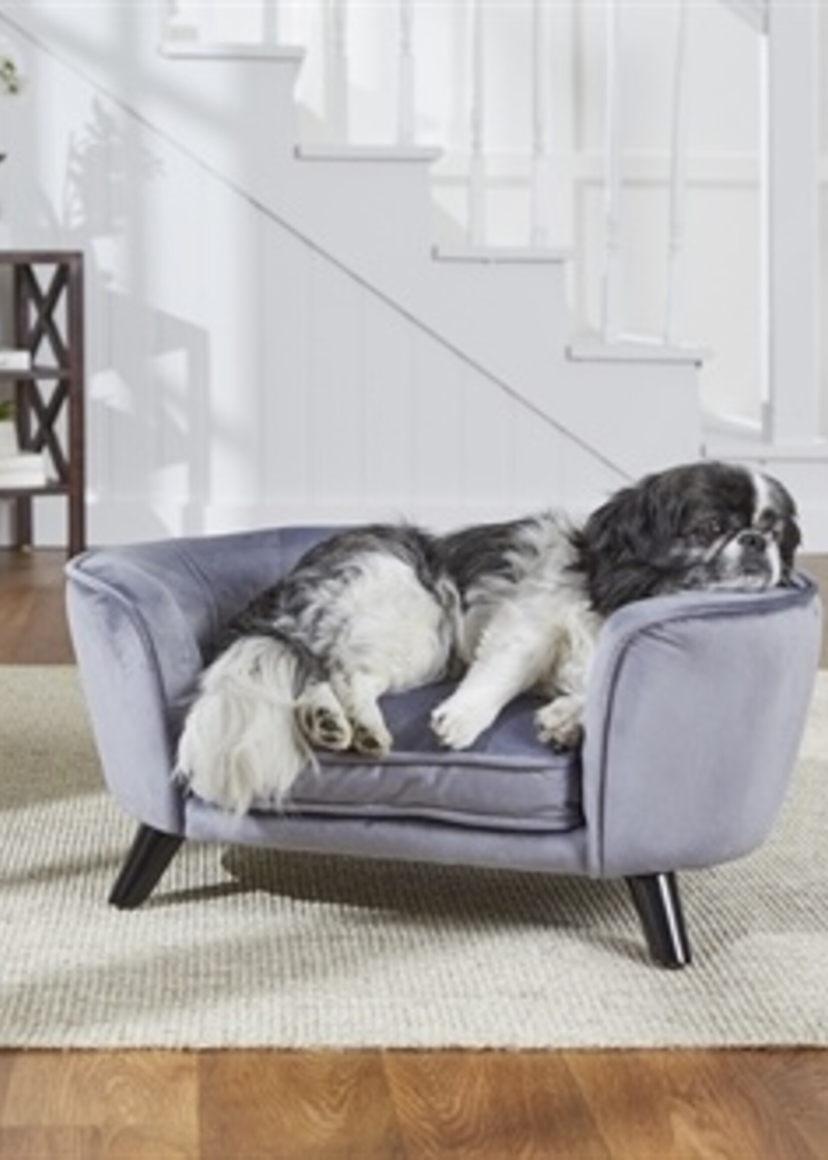 Enchanted pet Enchanted hondenmand / sofa romy pewter grijs
