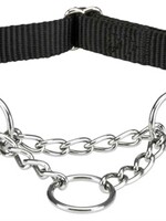 Trixie Trixie halsband hond premium choker zwart