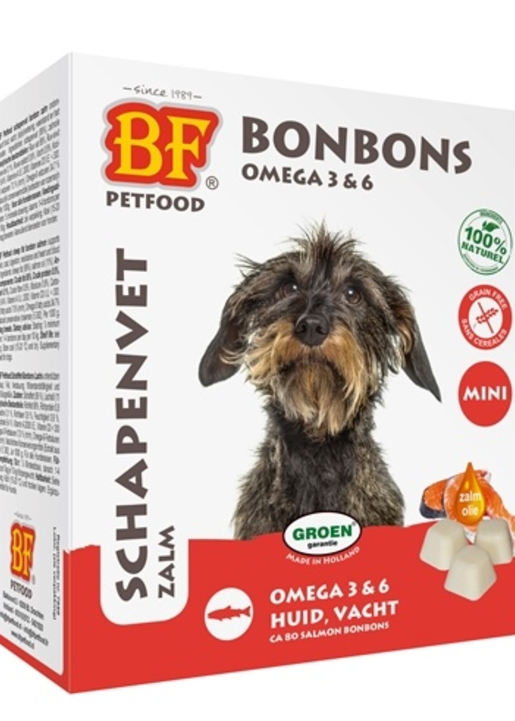 Biofood Biofood schapenvet mini bonbons zalm