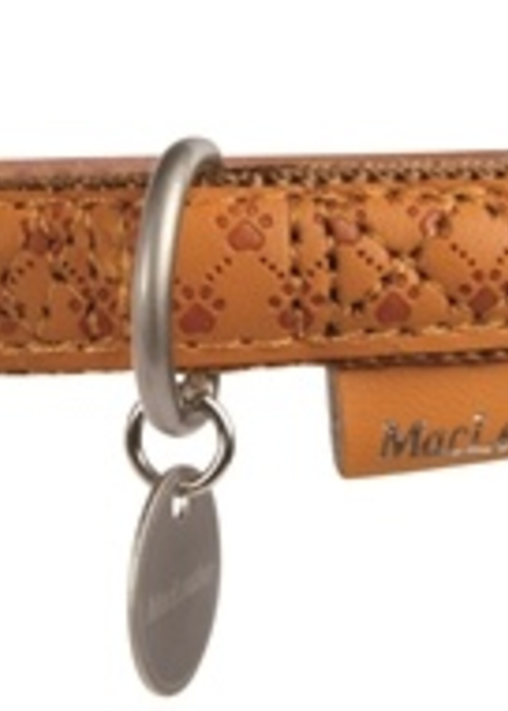 Macleather Macleather halsband bruin