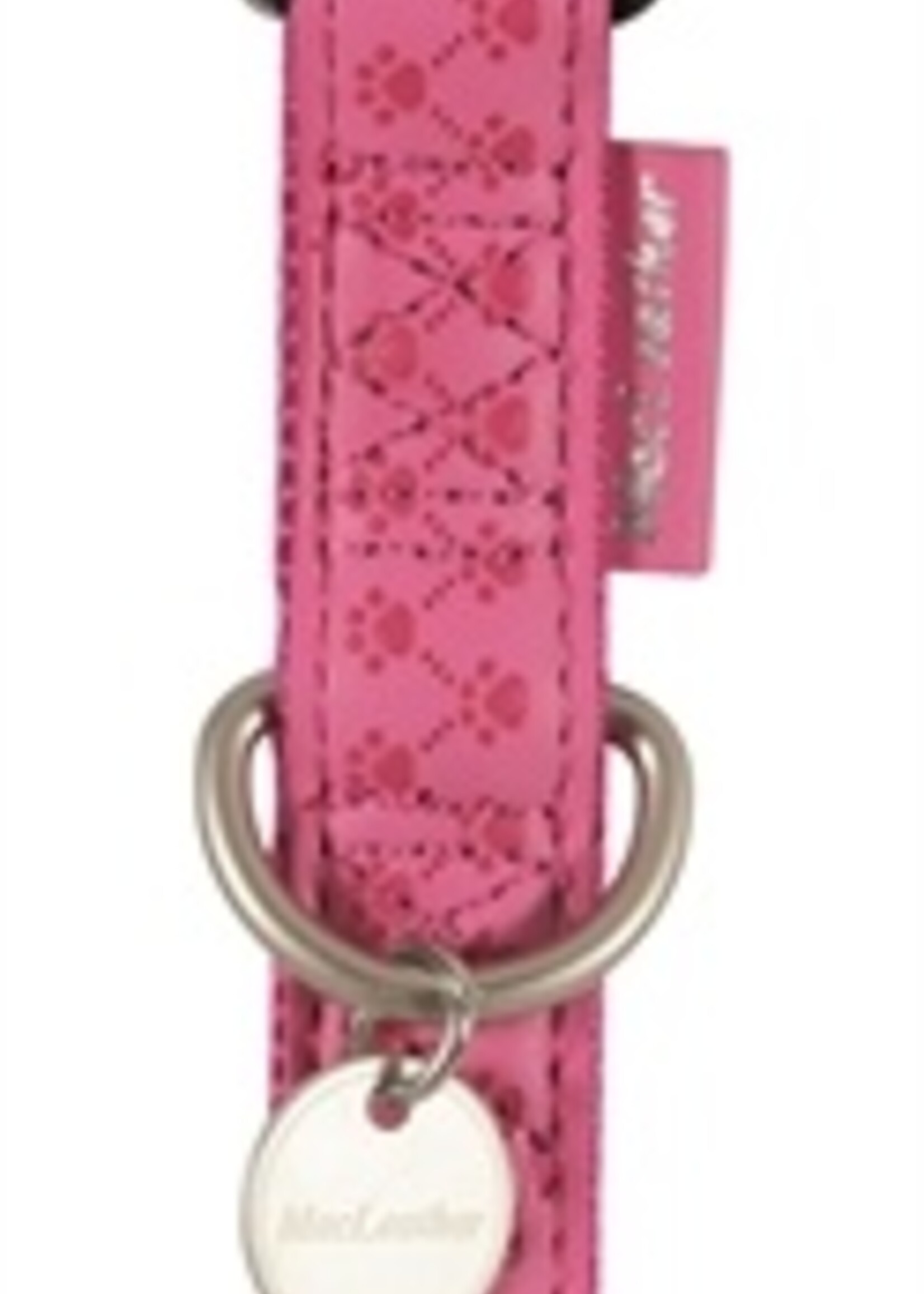 Macleather Macleather halsband roze