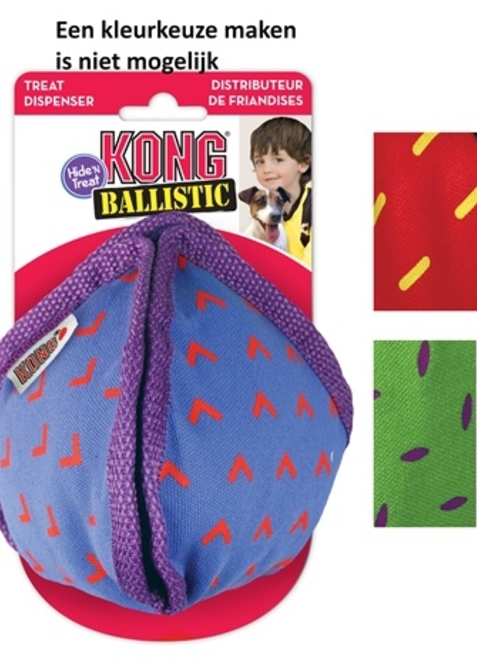 Kong Kong ballistic hide 'n treat assorti