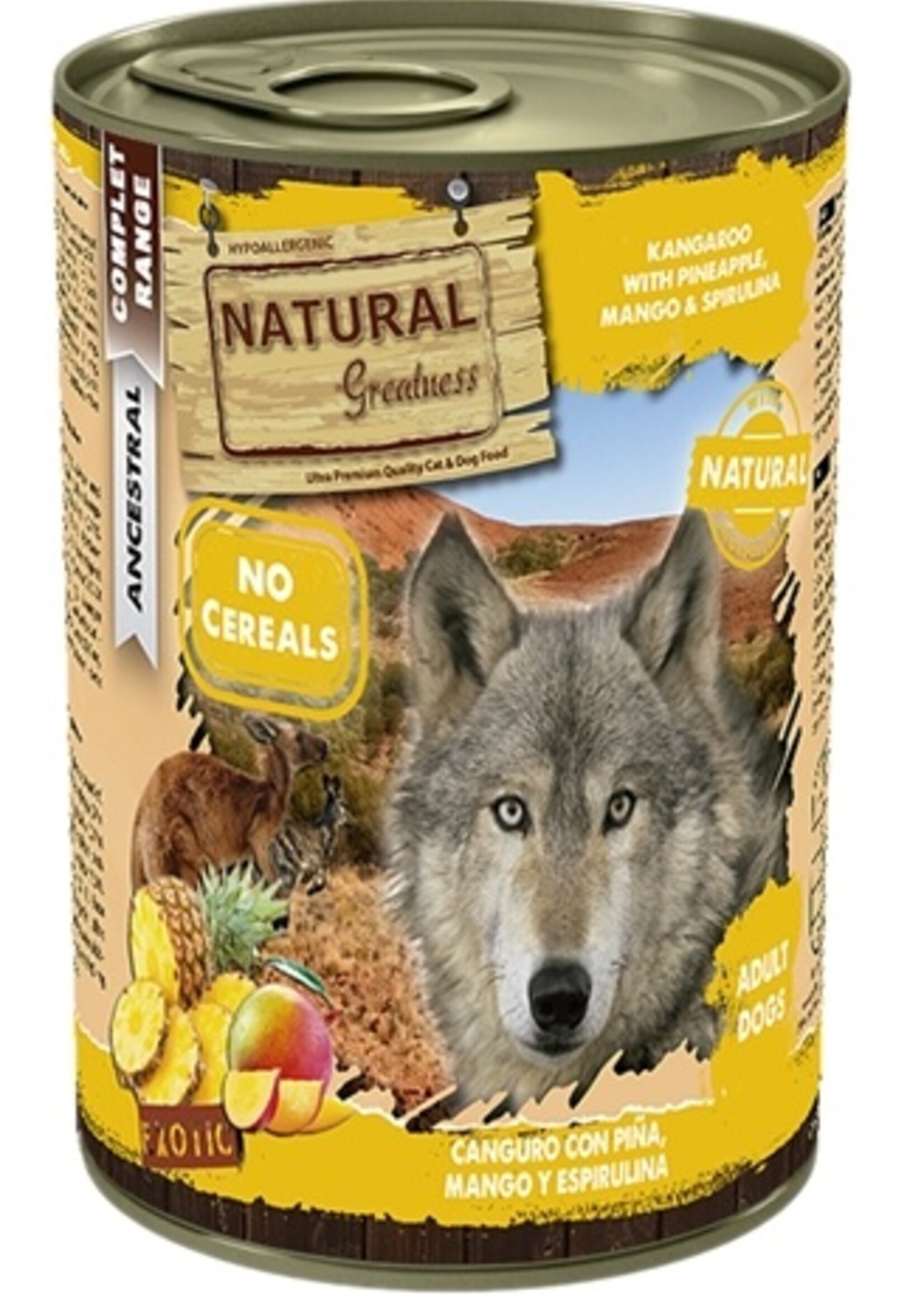 Natural greatness Natural greatness kangaroo / pineapple