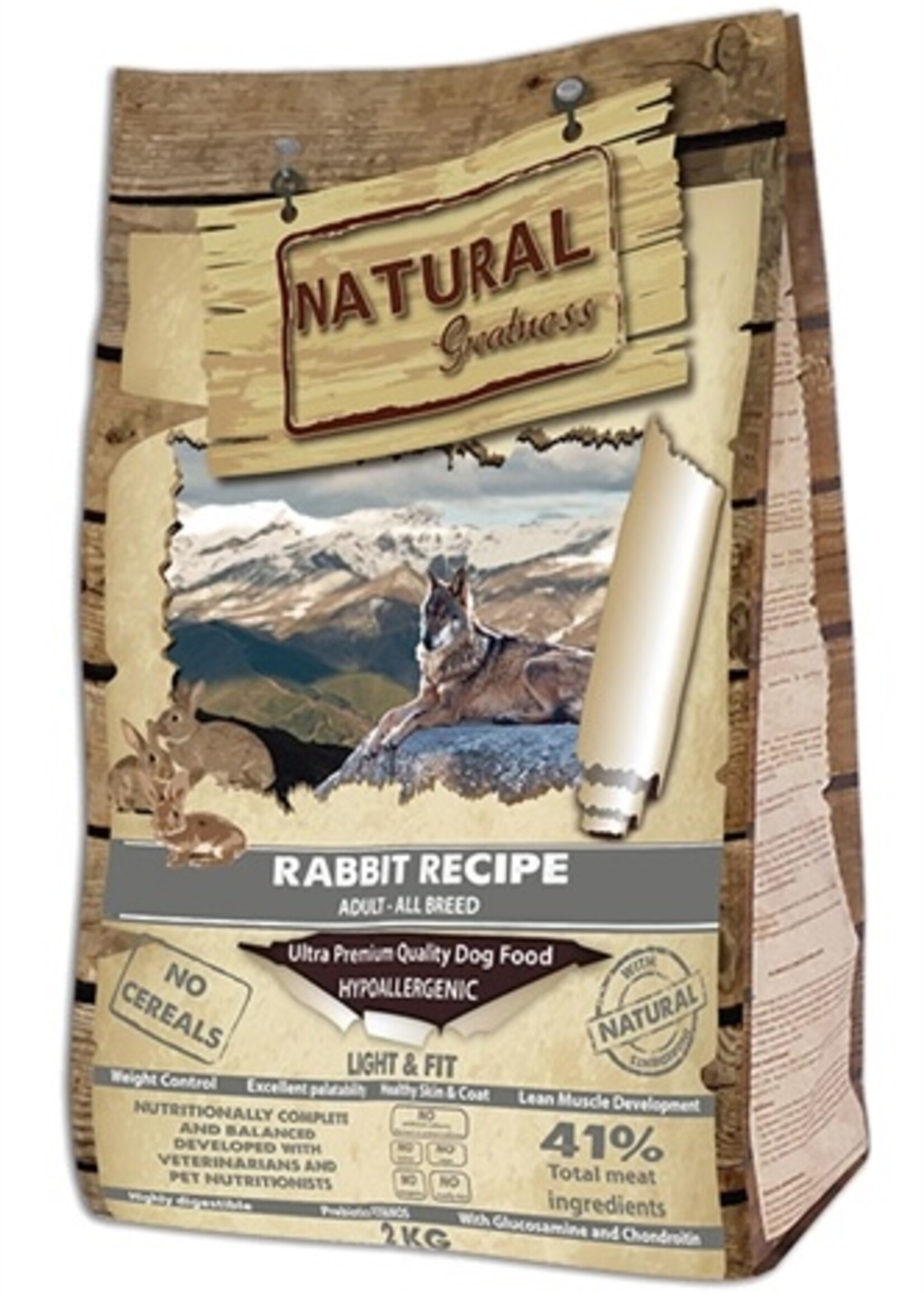 Natural greatness Natural greatness rabbit light & fit recipe