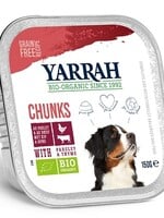 Yarrah Yarrah dog alu brokjes rund met peterselie / tijm in saus graanvrij