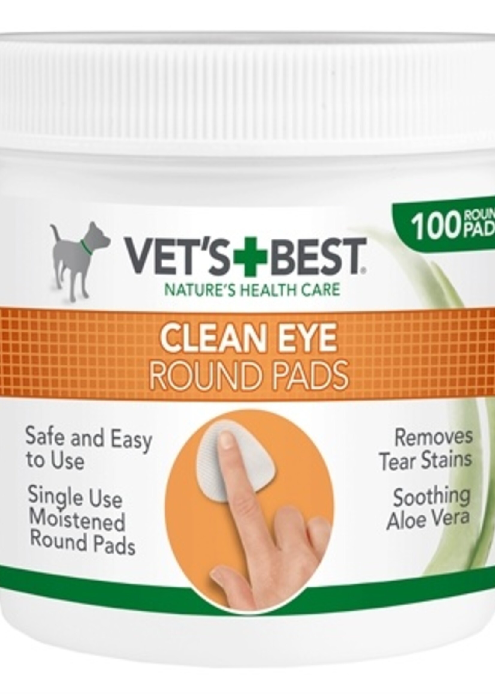 Vets best Vets best clean eye round pads