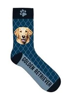 Plenty gifts Plenty gifts sokken golden retriever zwart