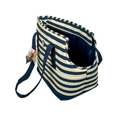 Fofos hondentas gestreept blauw wit
