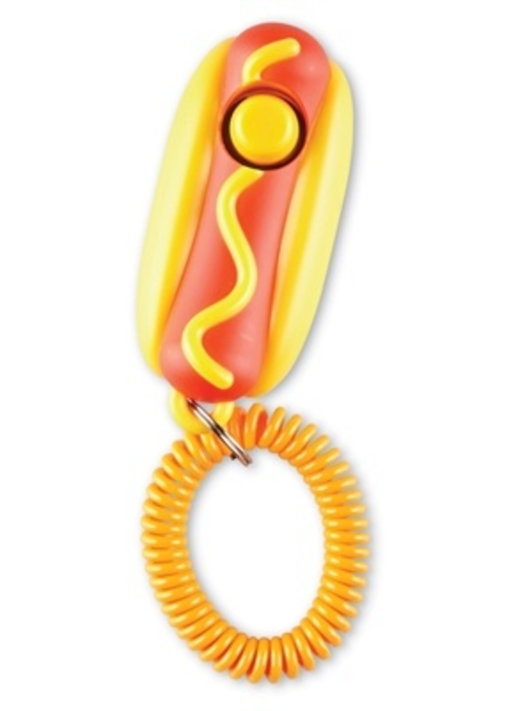 Brightkins Brightkins smarty pooch training clicker hotdog