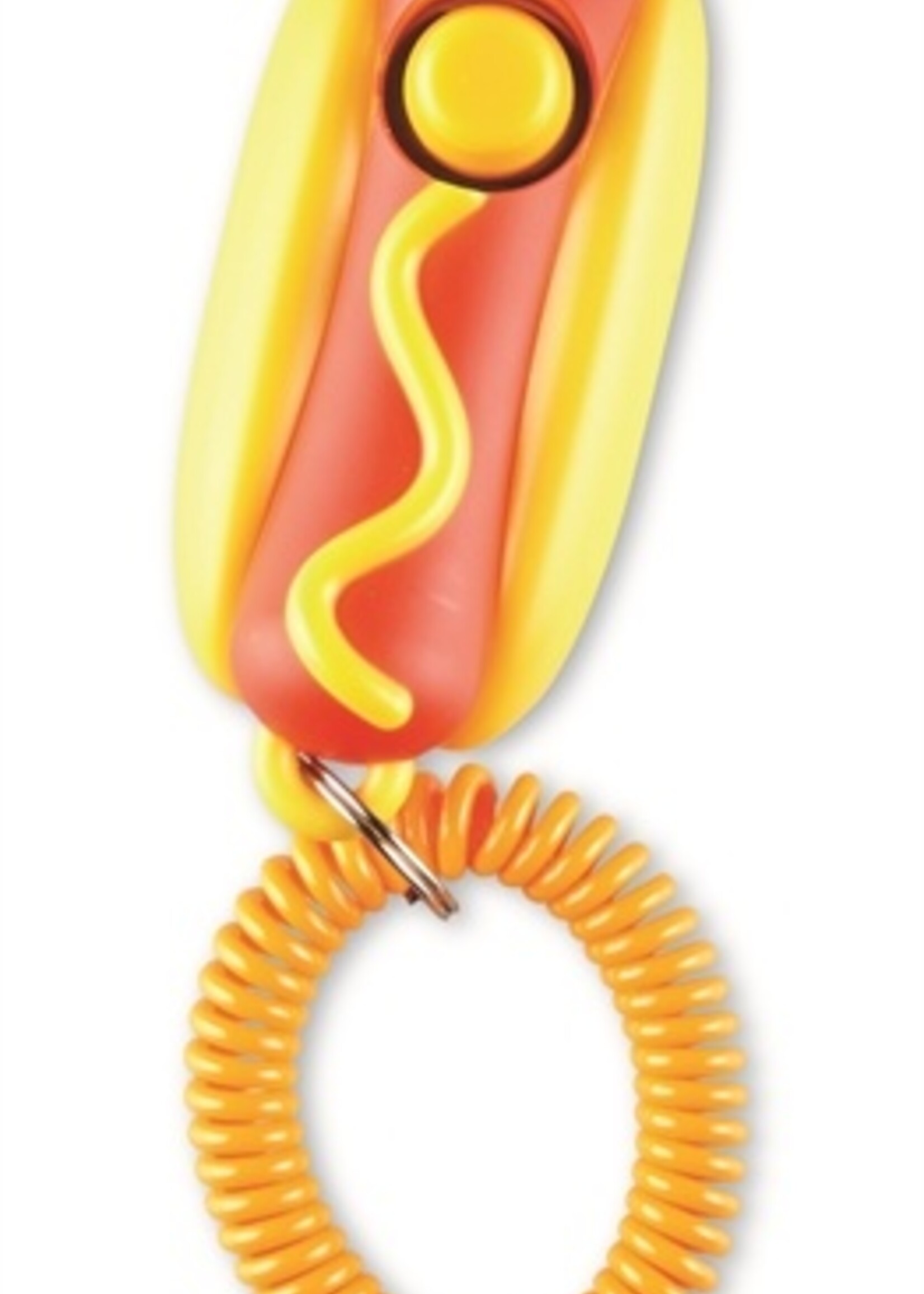 Brightkins Brightkins smarty pooch training clicker hotdog