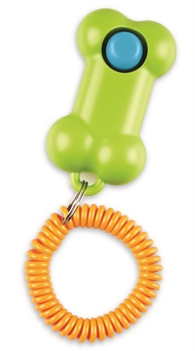 Brightkins smarty pooch training clicker bone