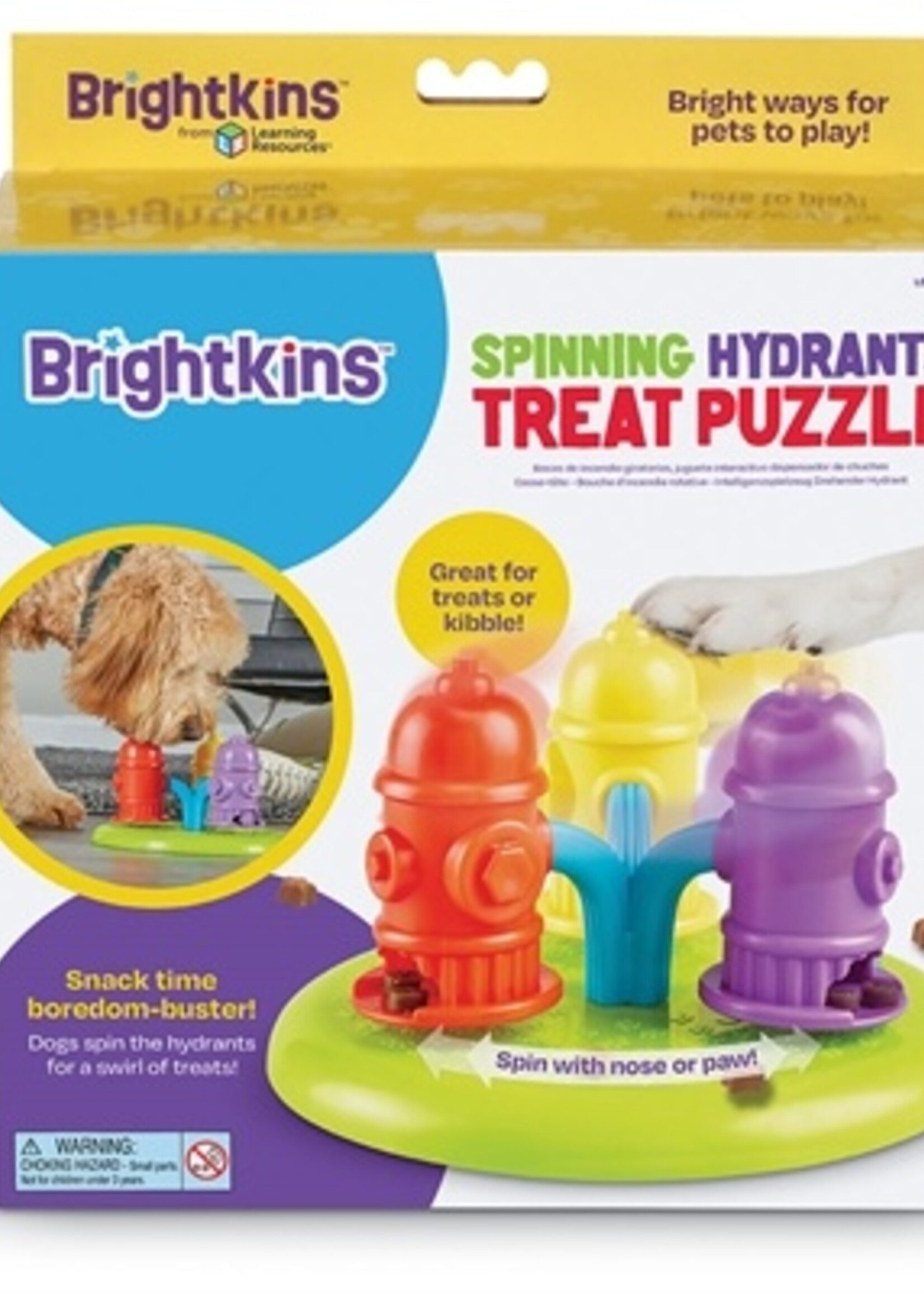 Brightkins Brightkins spinning hydrants treat puzzle