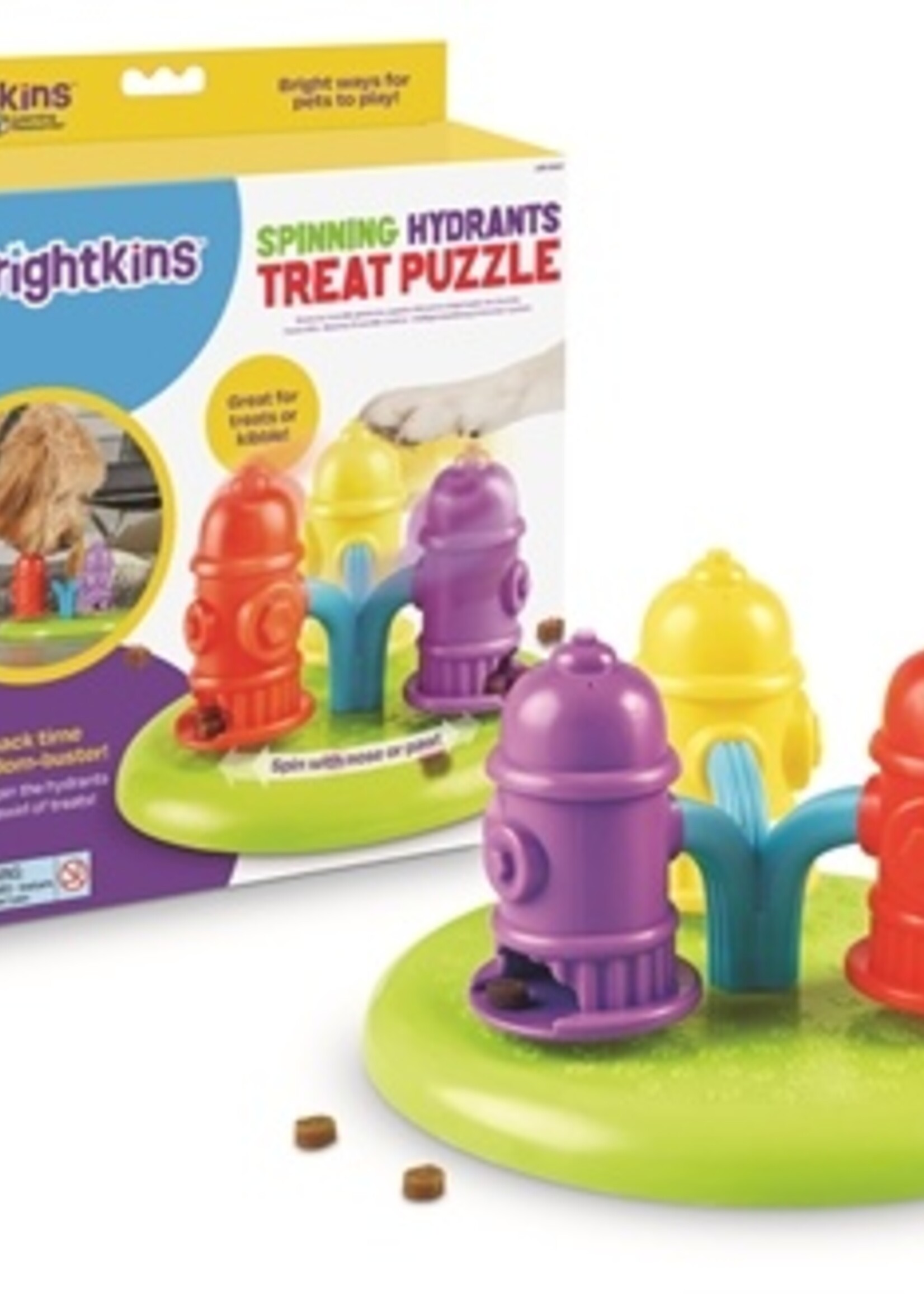 Brightkins Brightkins spinning hydrants treat puzzle