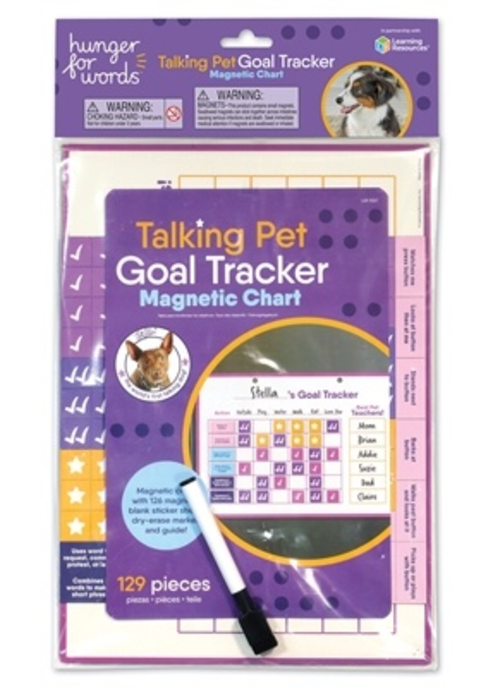 Hunger for words Hunger for words talking pet goal tracker