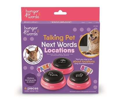 Hunger for words talking pet next words locations