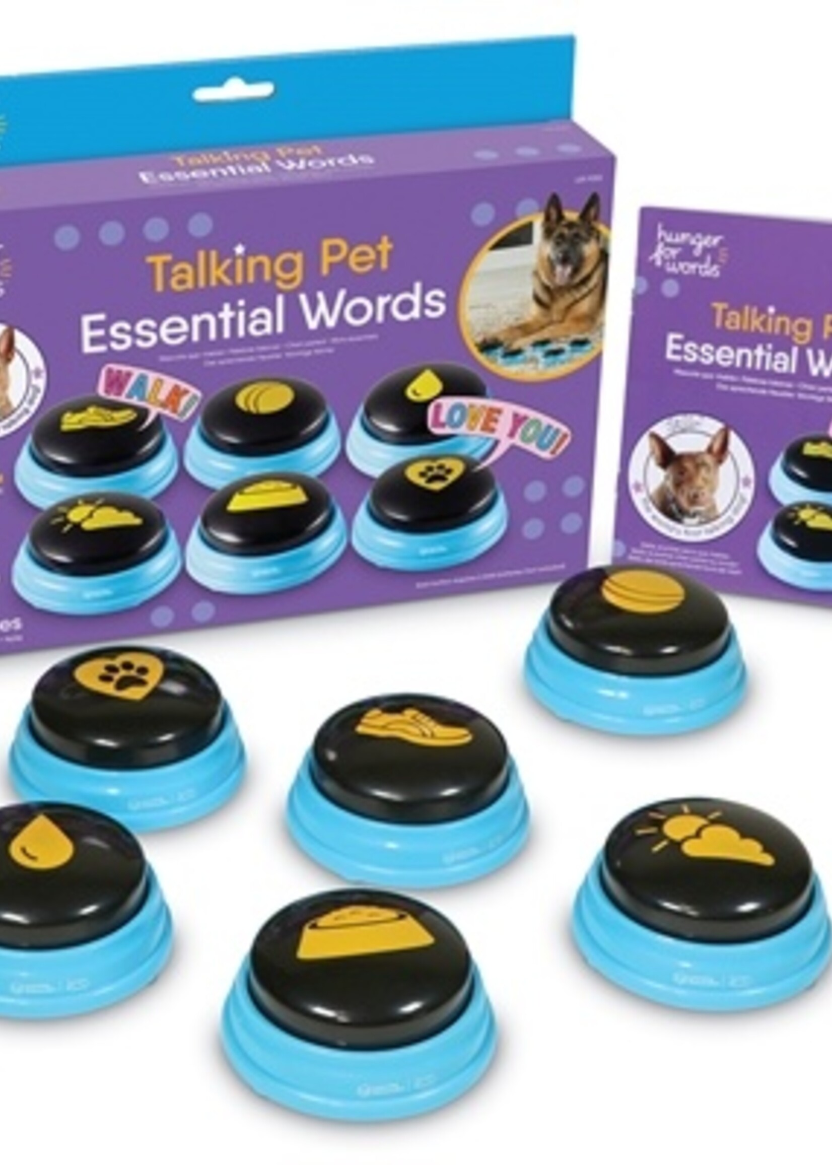 Hunger for words Hunger for words talking pet essential words set