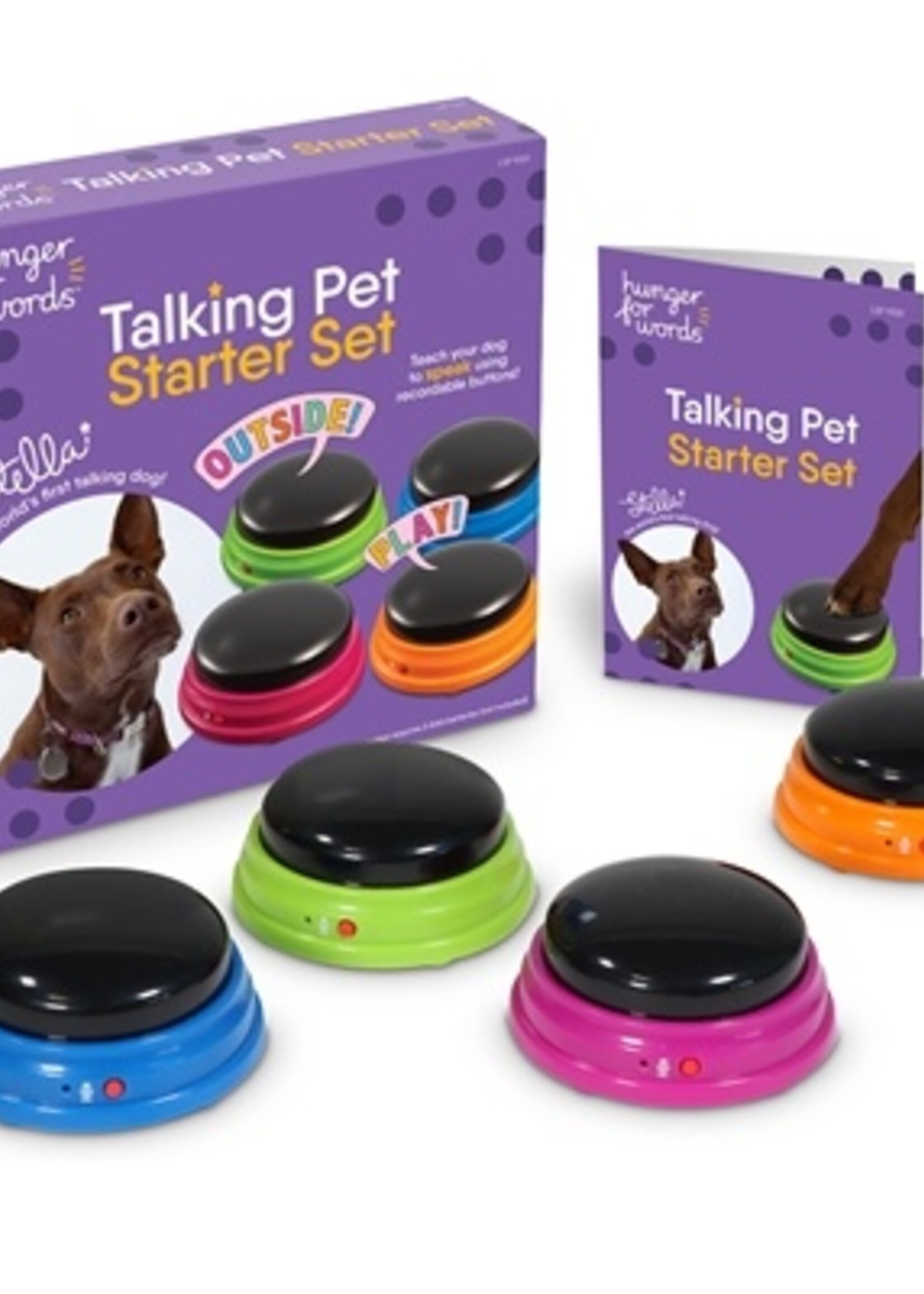 Hunger for words Hunger for words talking pet starter set