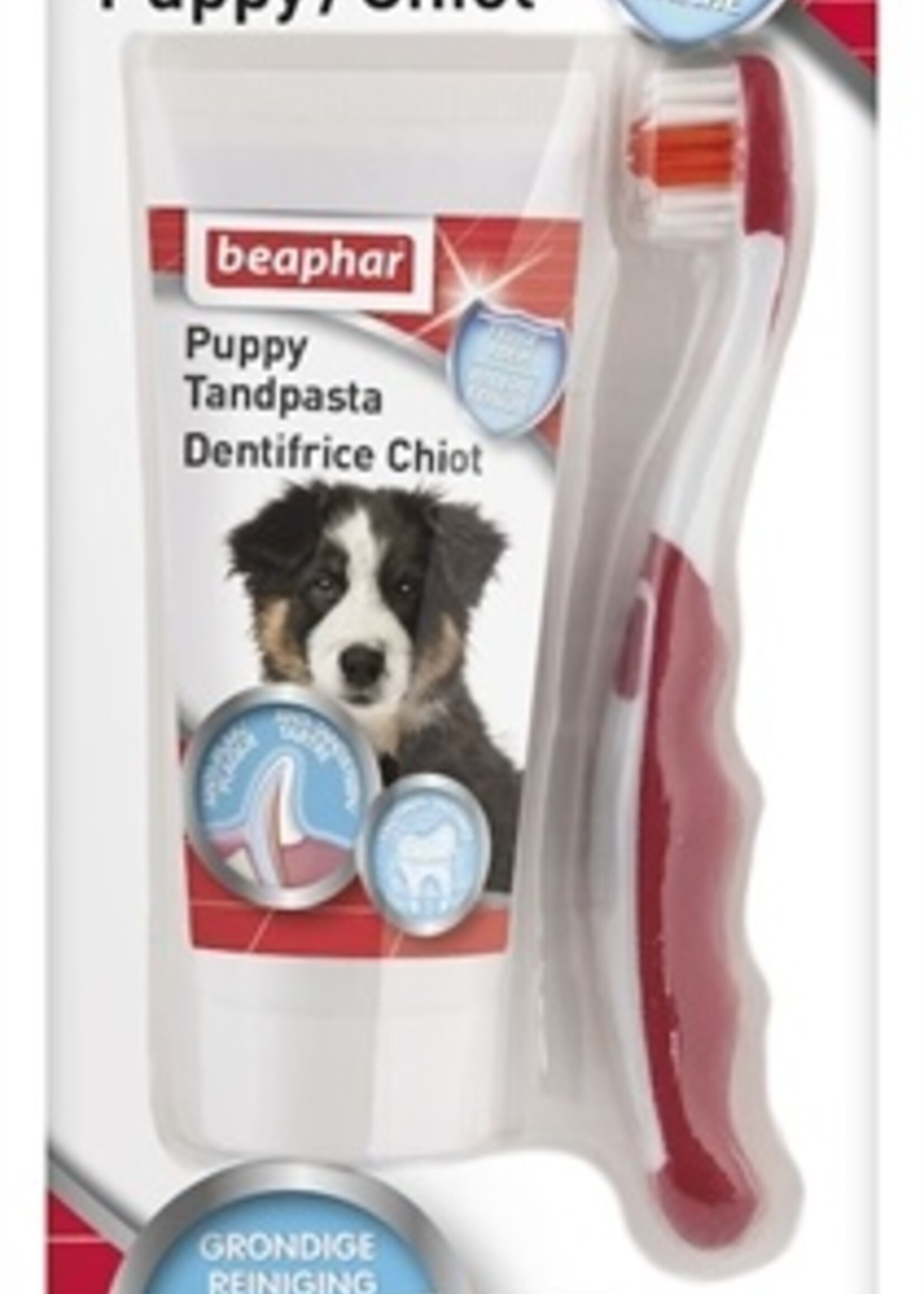 Beaphar Beaphar tandpasta en borstel combi-pack puppy