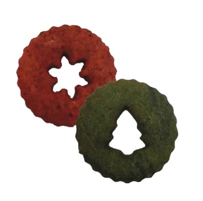 Hov-hov linzer koekjes rood/groen