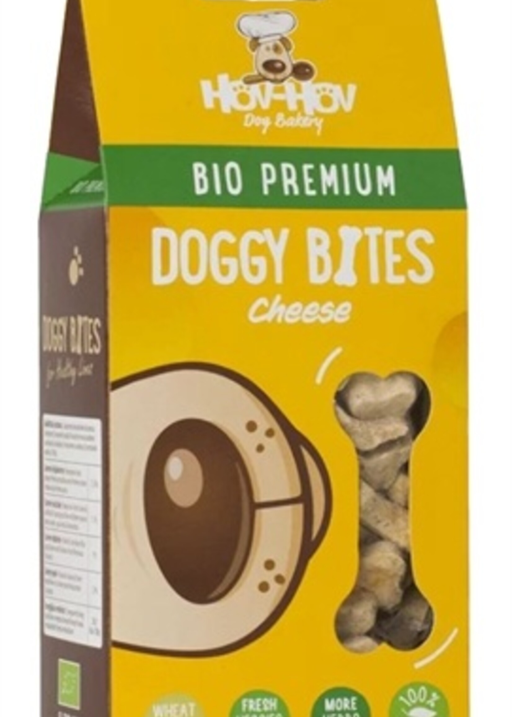 Hov-hov Hov-hov bio premium doggy bites graanvrij kaas