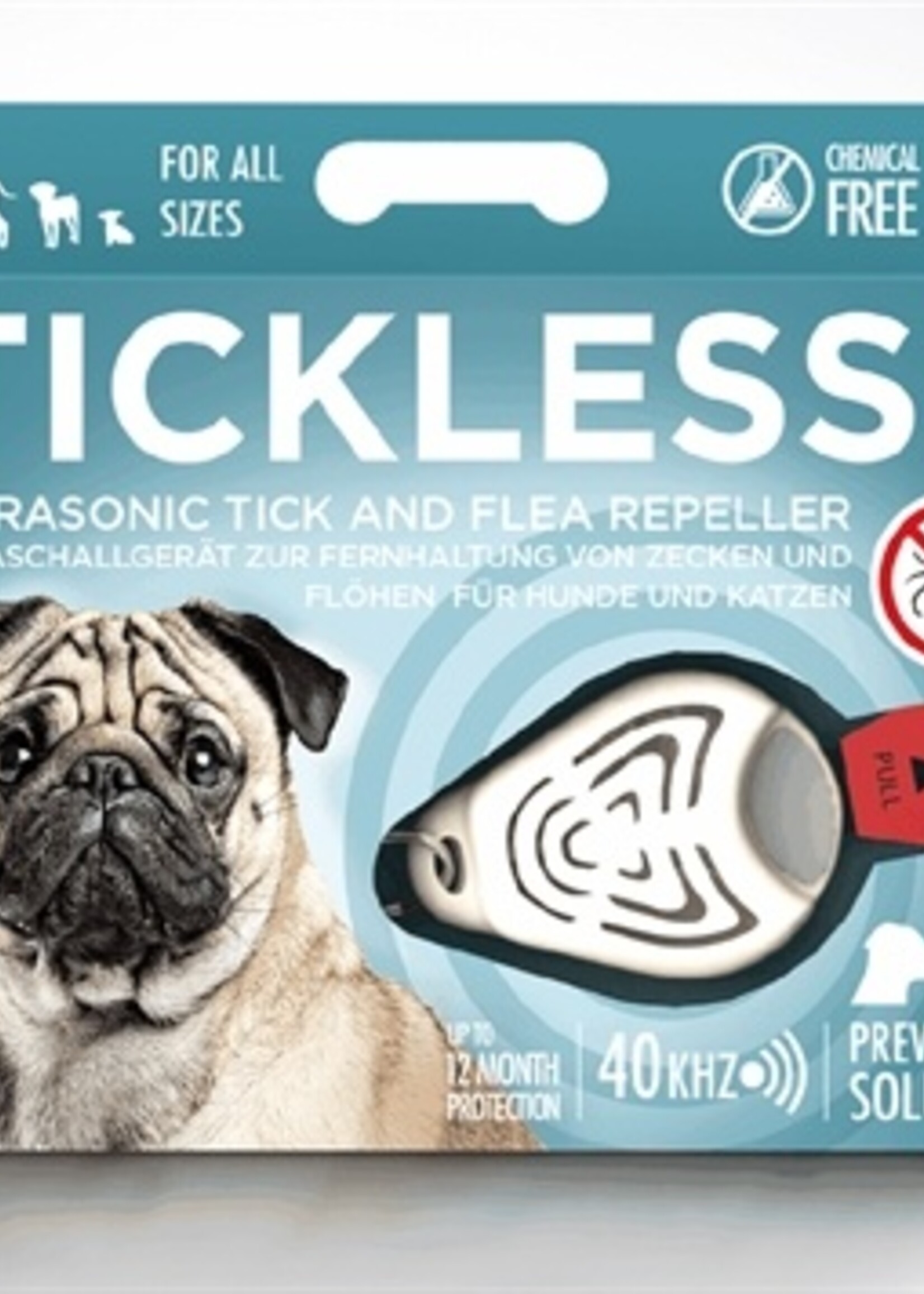 Tickless Tickless teek en vlo afweer voor hond en kat beige