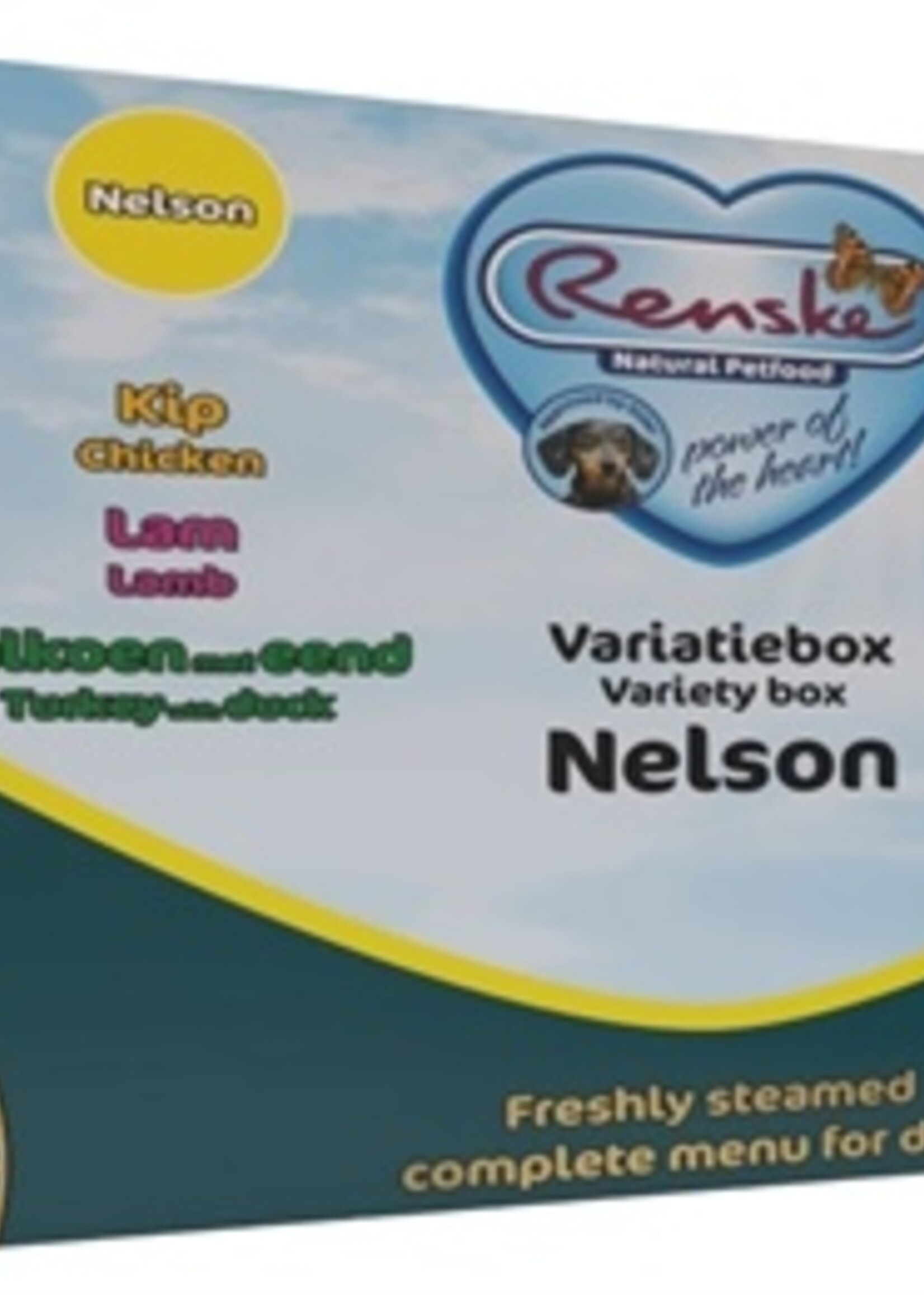 Renske Renske vers vlees variatiebox nelson kip / lam / kalkoen en eend
