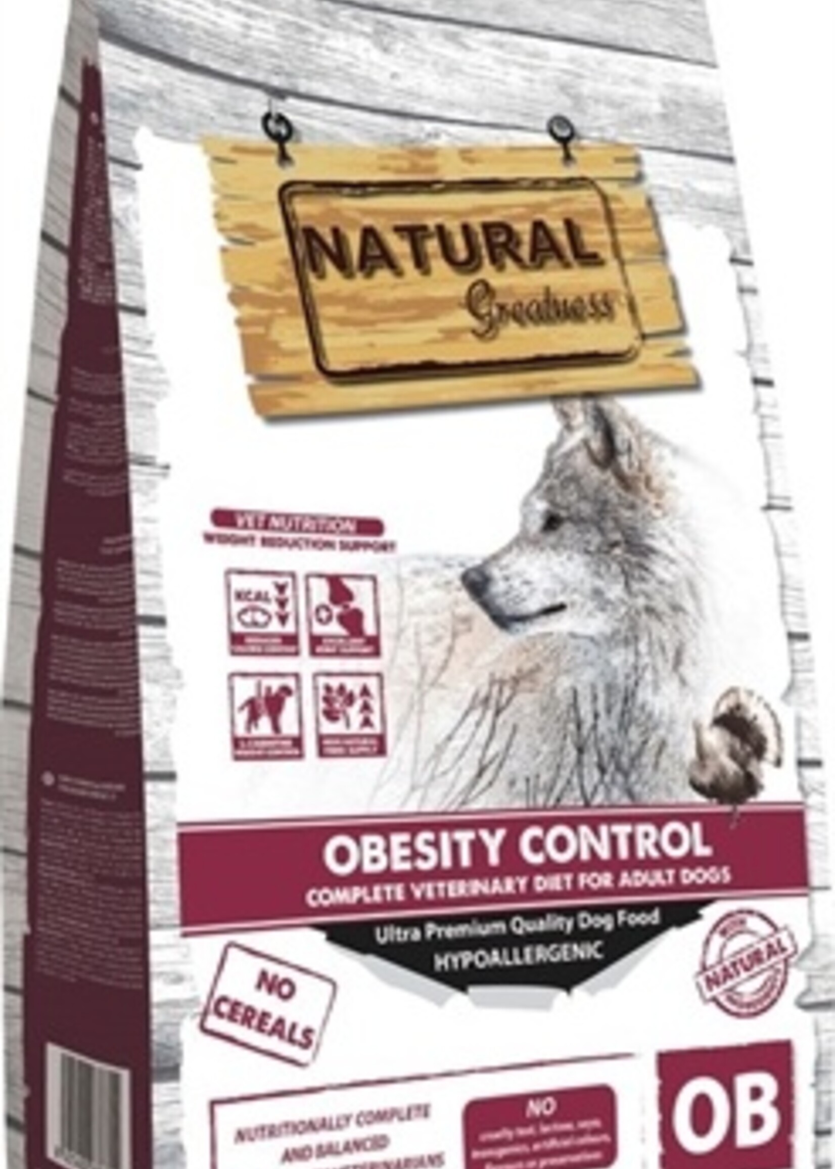 Natural greatness Natural greatness veterinary diet dog obesity control adult