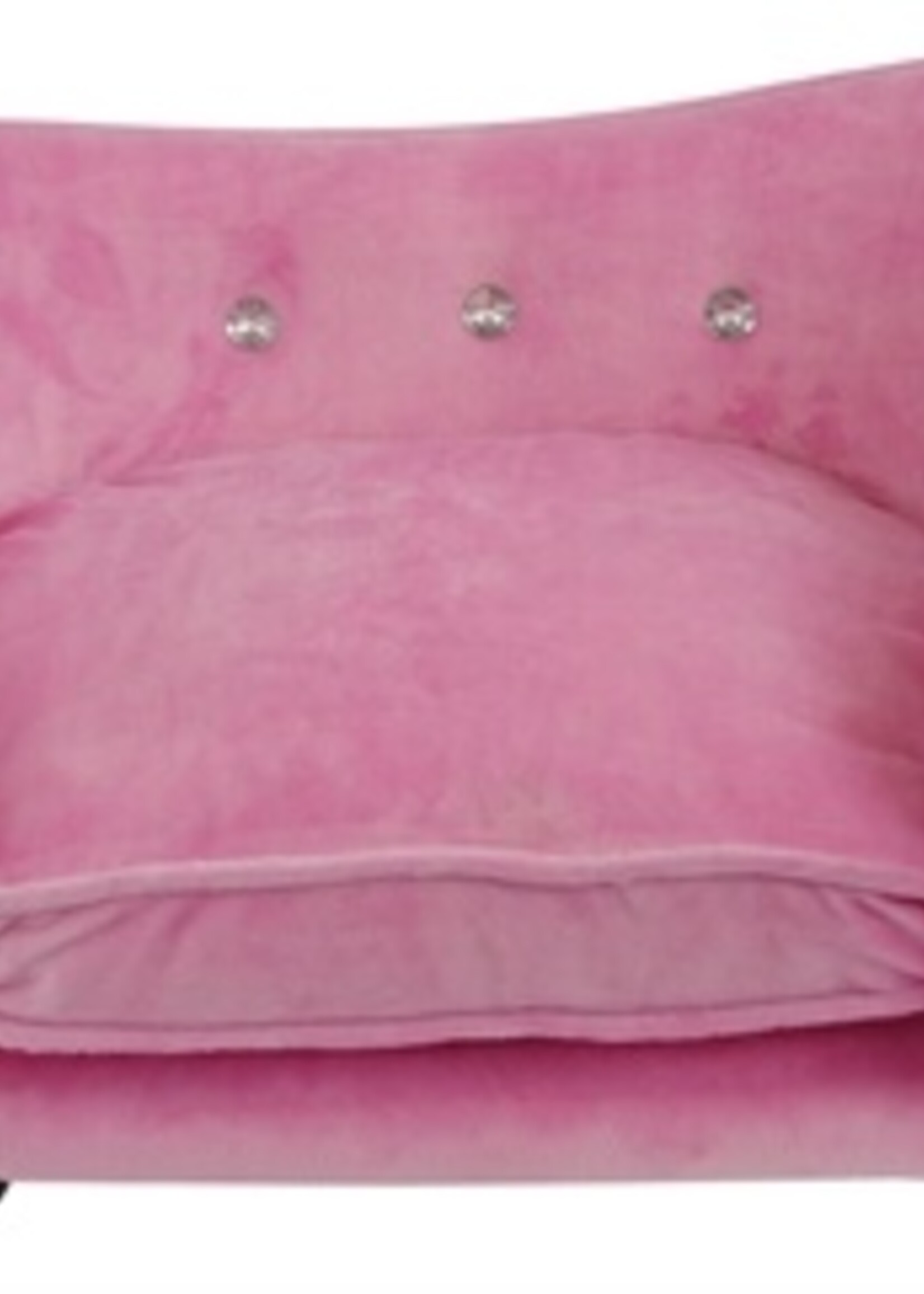 Enchanted pet Enchanted hondenmand / sofa ultra pluche snuggle licht roze