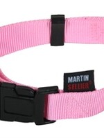 Martin Martin halsband basic nylon roze