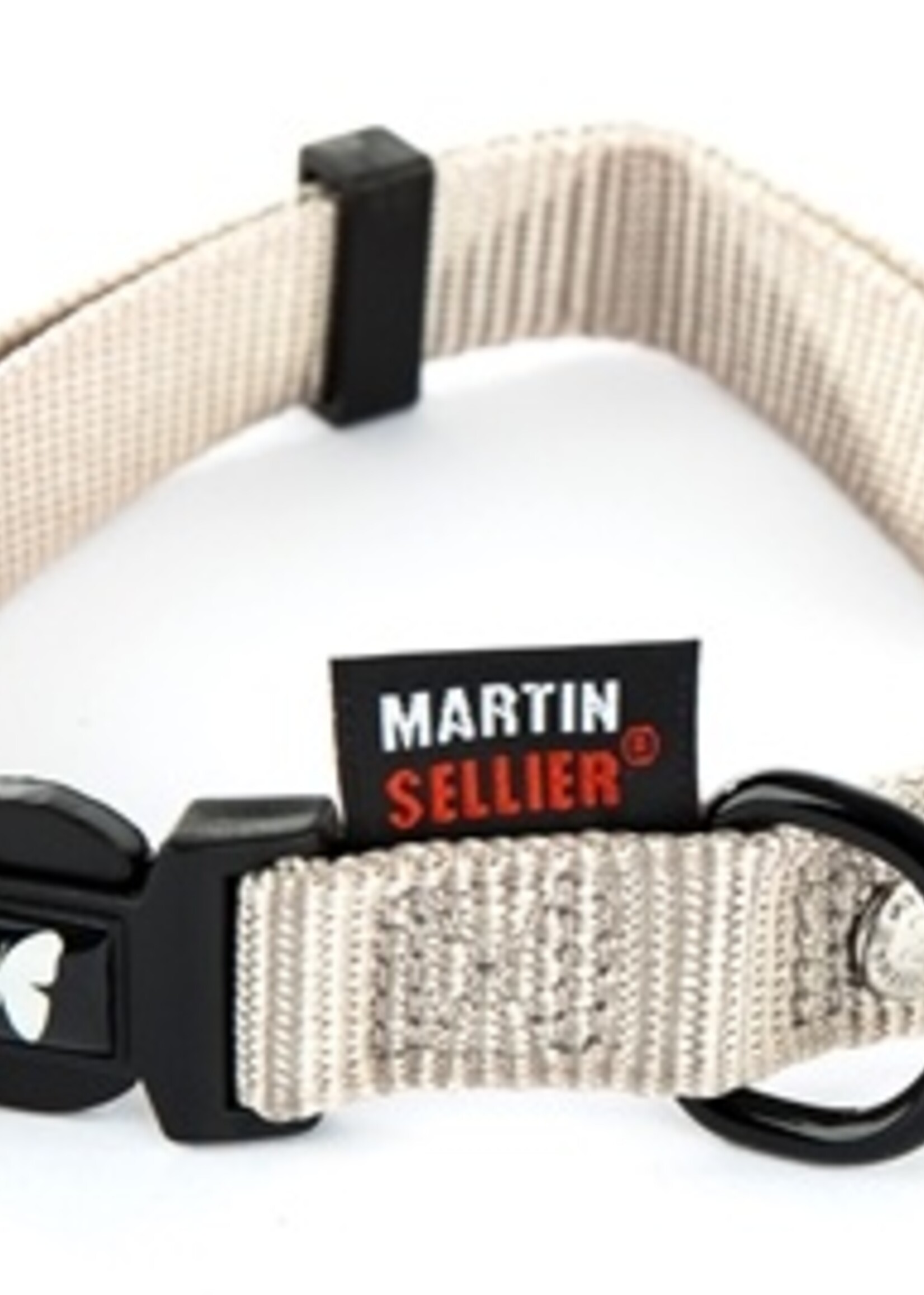 Martin Martin halsband verstelbaar nylon grijs
