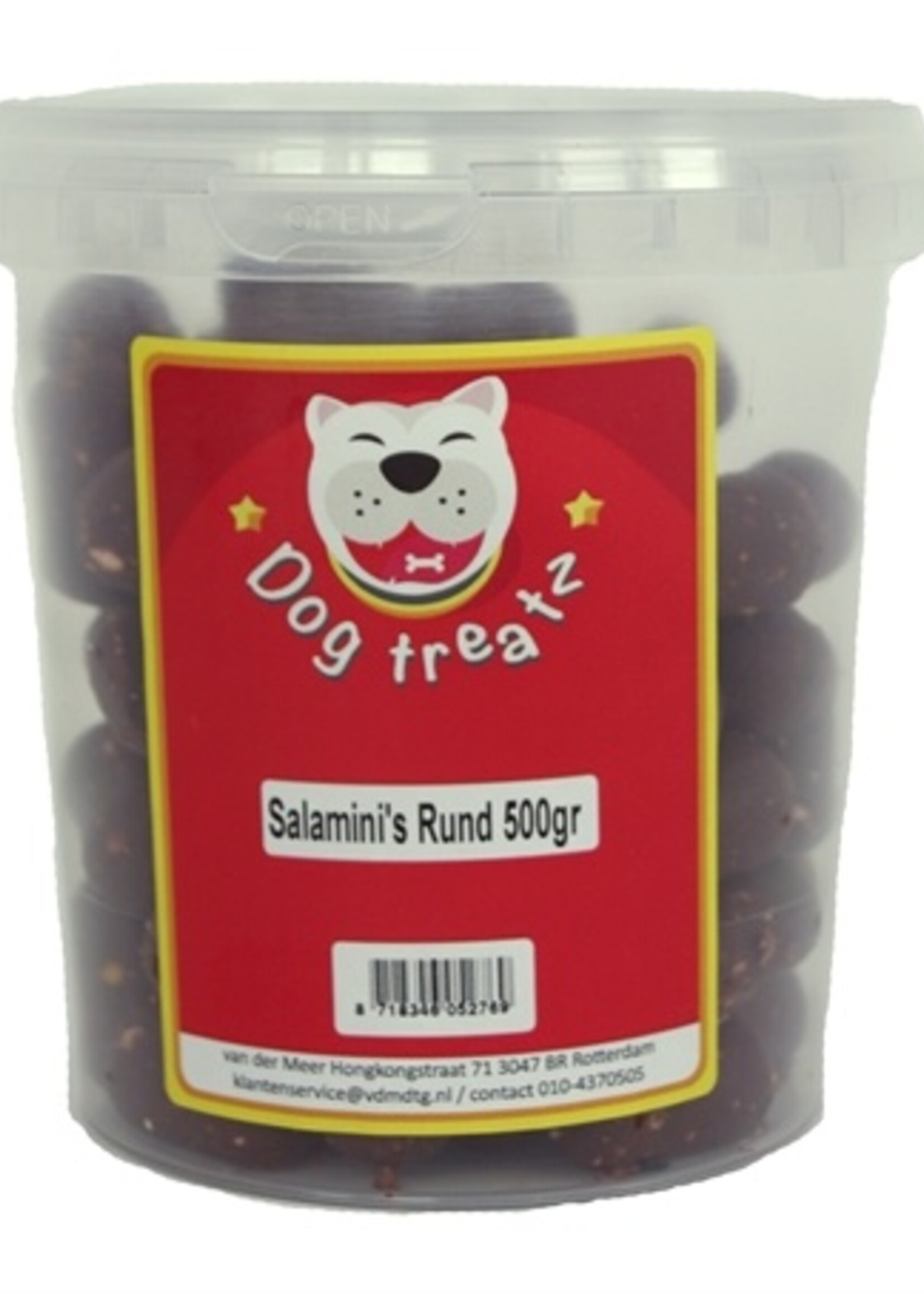 Dog treatz Dog treatz salamini rund