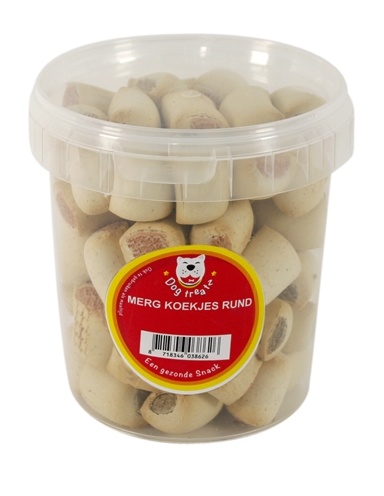 Dog treatz merg koekjes rund
