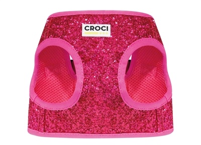 Croci hondentuig sparkling candy fuchsia roze