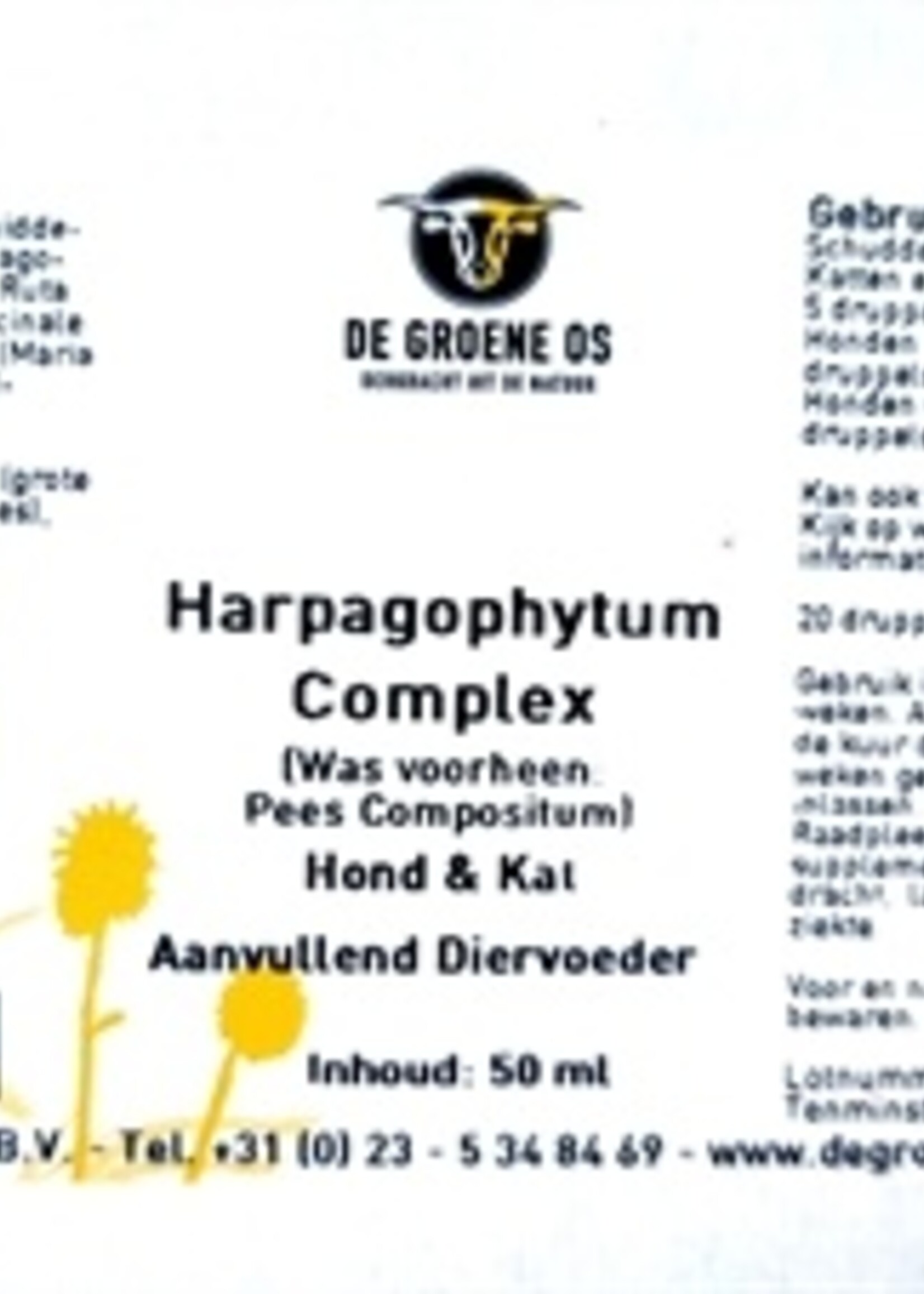 De groene os De groene os harpagophytum complex hond / kat