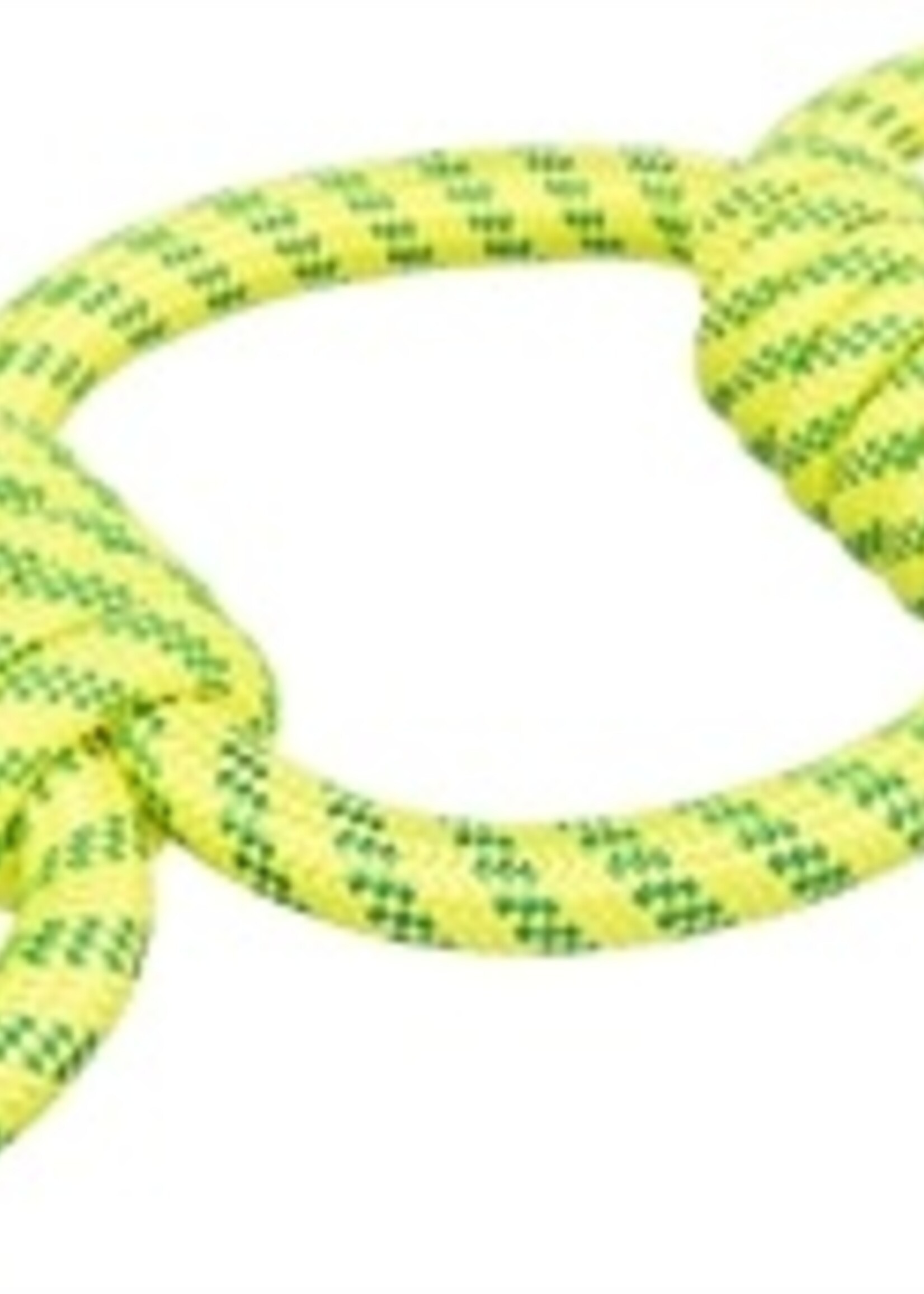 Trixie Trixie aquatoy touw trekspeeltje ringen polyester geel / groen