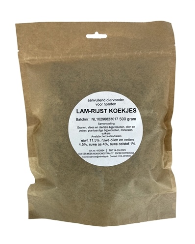 Dog treatz lam / rijst koekjes