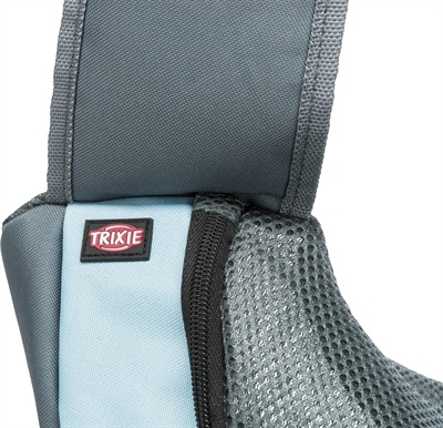 Trixie buikdrager sling draagtas lichtgrijs / lichtblauw