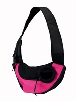 Trixie Trixie buikdrager sling draagtas roze / zwart