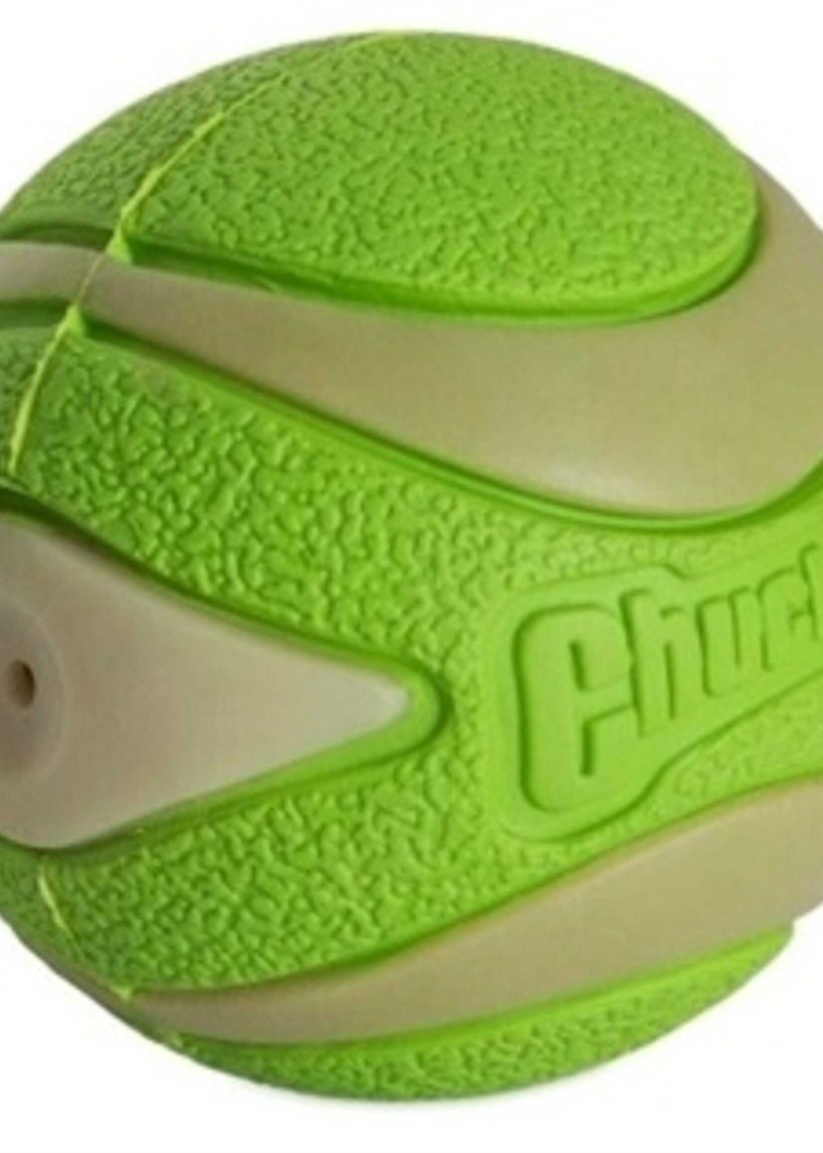 Chuckit Chuckit max glow ultra squeekerbal groen