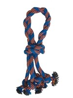 Happy pet Happy pet multi tugger flostouw blauw / oranje