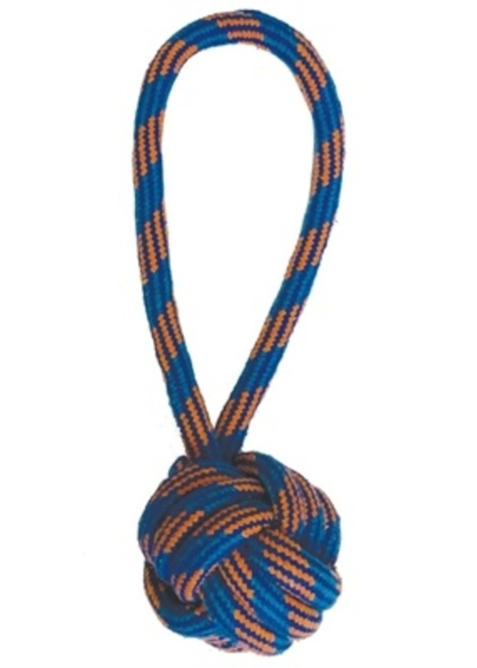 Happy pet Happy pet ropee bal tugger flostouw blauw / oranje