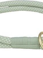 Trixie Trixie halsband hond soft half-slip saliegroen / mint