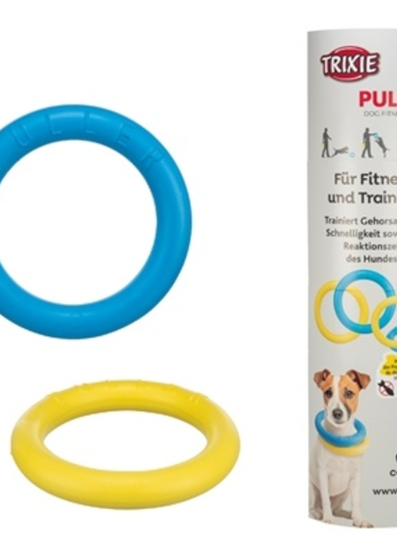 Trixie Trixie puller ring blauw / geel