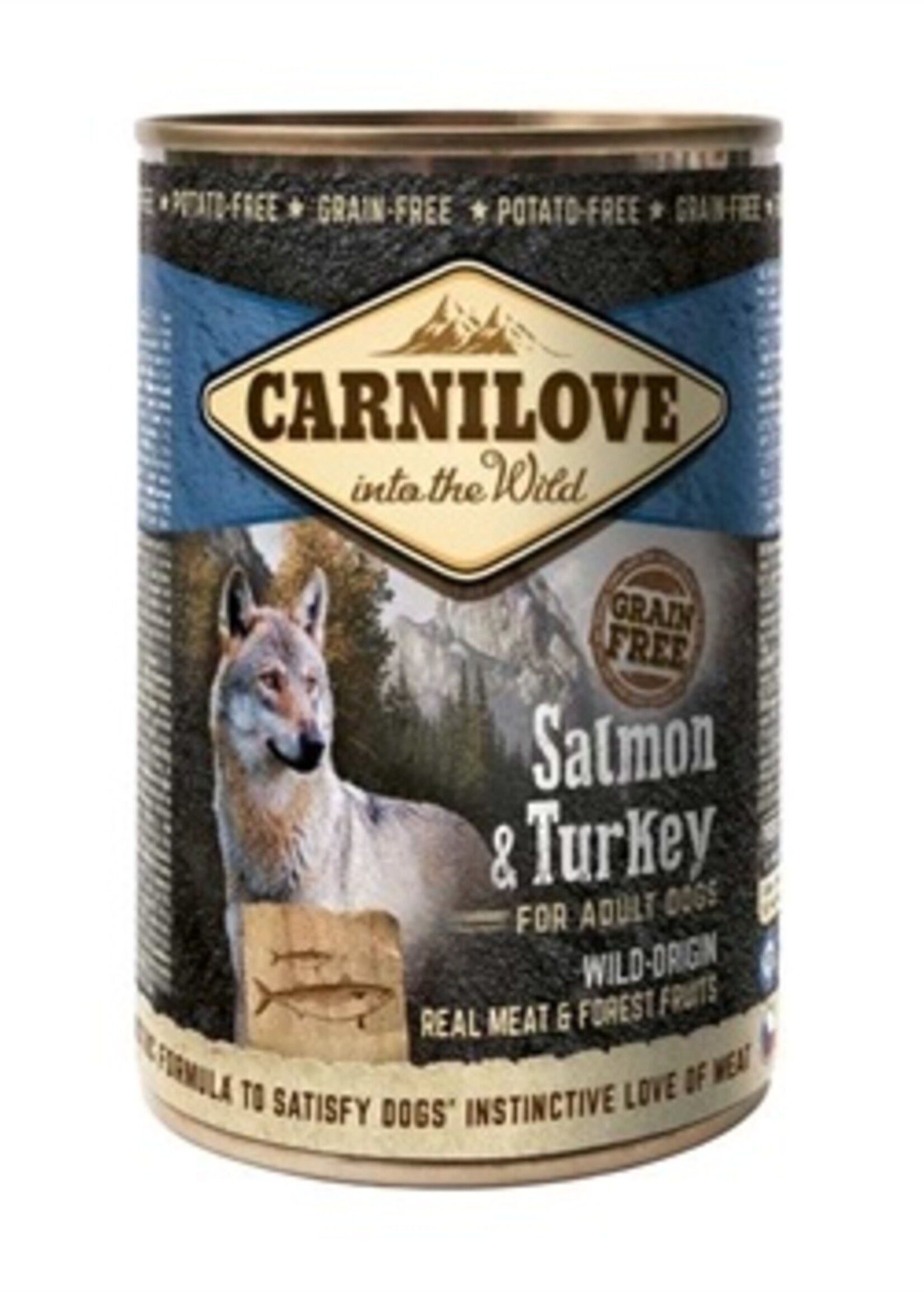 Carnilove Carnilove dog blik zalm / kalkoen