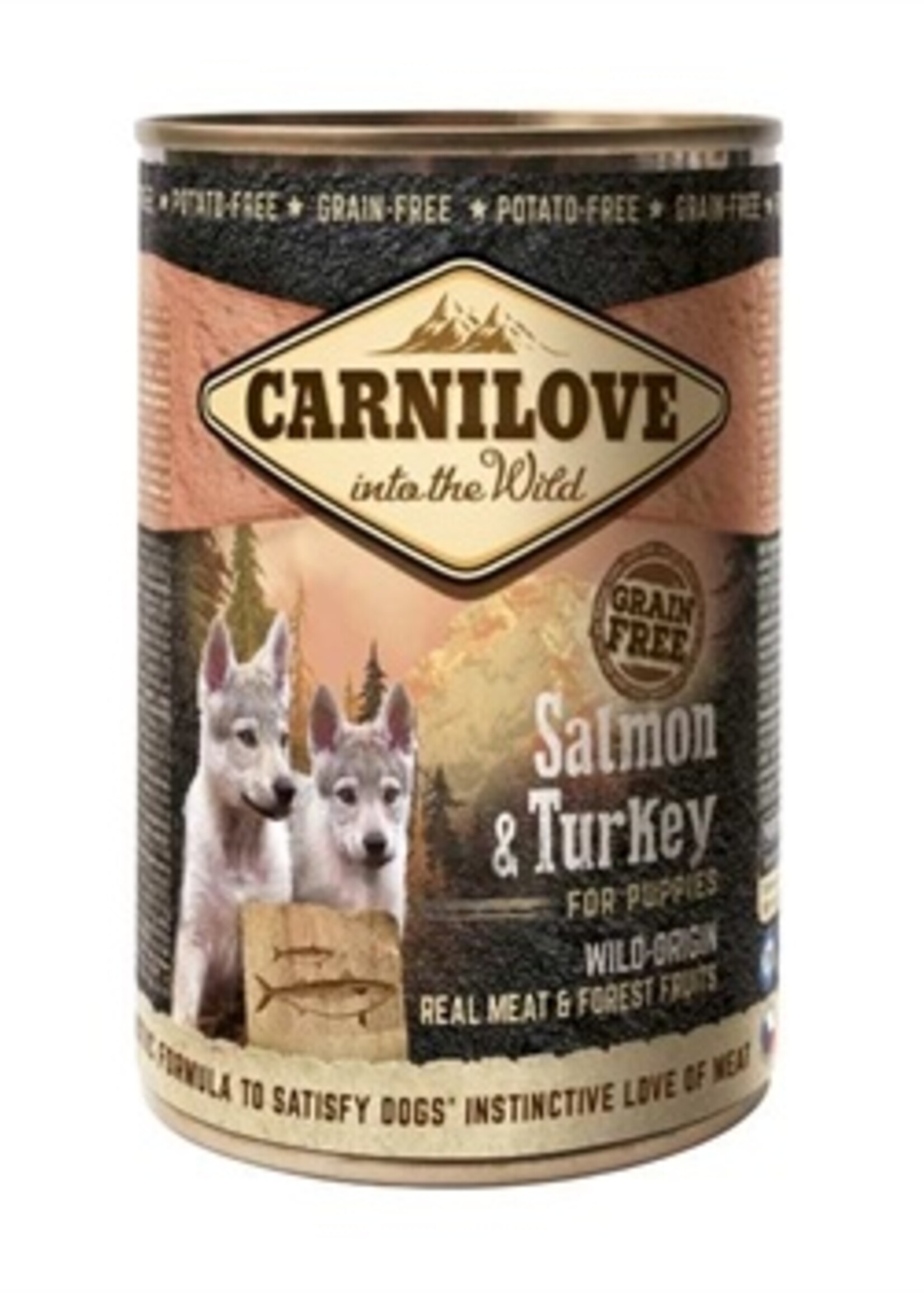 Carnilove Carnilove dog blik zalm / kalkoen voor puppies