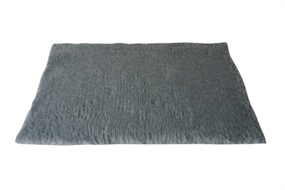 Vetbed dog print grijs / wit
