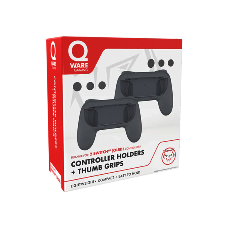 Qware Nintendo Switch Qware Grip Grijs