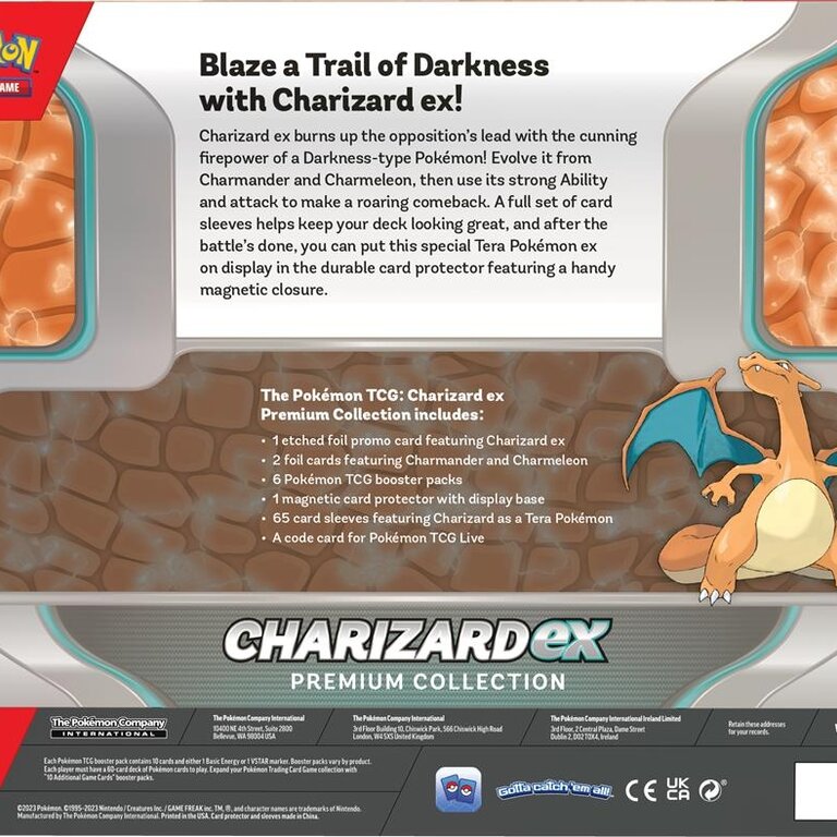Pokemon Charizard EX premium collection