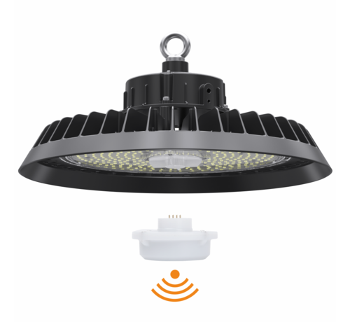 Lumev LED Highbay UFO 200W IP65 150lm/W Dimbaar Sensor